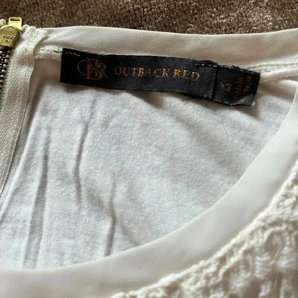 The Limited Cream Lace Women's Top